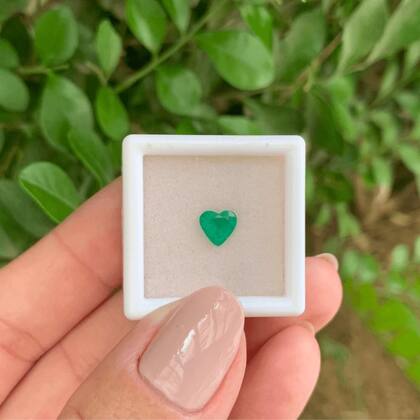 Imagem de Esmeralda Coração 0,58ct