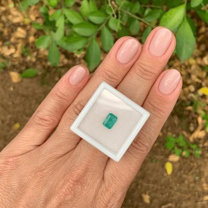 Imagem de Esmeralda EmeraldCut 0,69ct