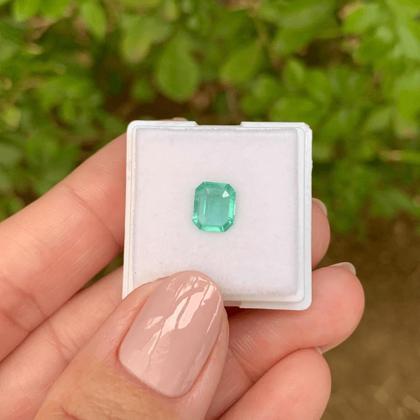 Imagem de Esmeralda EmeraldCut 0,88ct