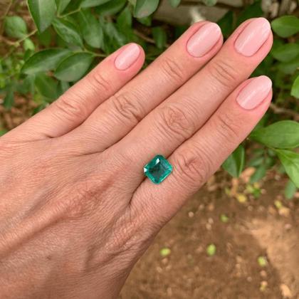 Imagem de Esmeralda EmeraldCut 2,73ct