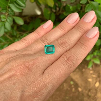 Imagem de Esmeralda EmeraldCut 2,73ct