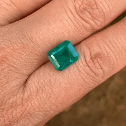 Imagem de Esmeralda EmeraldCut 3,68ct