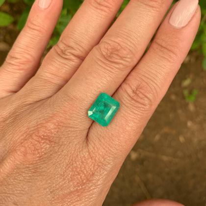 Imagem de Esmeralda EmeraldCut 4,24ct