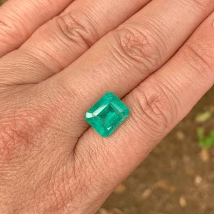 Imagem de Esmeralda EmeraldCut 4,24ct