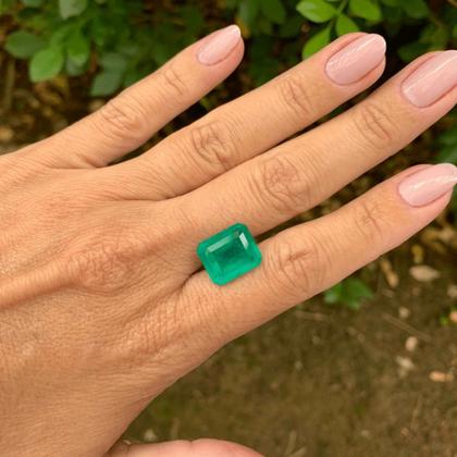 Imagem de Esmeralda EmeraldCut 7,18ct