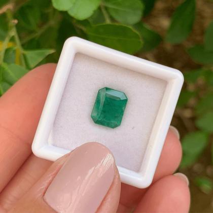 Imagem de Esmeralda EmeraldCut Retangular 1,88ct