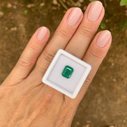 Imagem de Esmeralda EmeraldCut Retangular 1,88ct