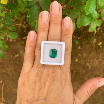 Imagem de Esmeralda EmeraldCut Retangular 2,72ct