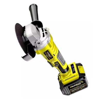 Imagem de Esmerilhadeira À Bateria 21v 15ah Brushless 115mm Titanium