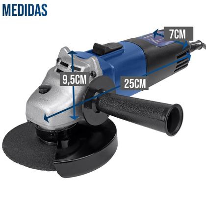 Imagem de Esmerilhadeira Angular 115mm 4 1/2 820w 11000rpm Oferta