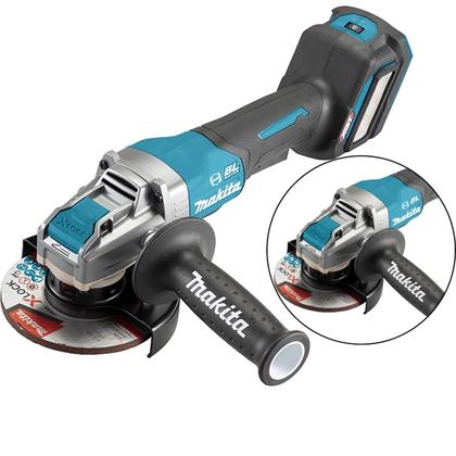 Imagem de Esmerilhadeira Angular 125Mm Sem Fio 40V Resistência Água Motor BL Com Sistema AWS GA047GZ04 Makita