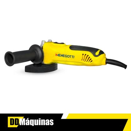 Imagem de Esmerilhadeira Angular 4.1/2 750w 11.000 Rpm Mee Menegotti Cor Amarelo Frequência 60Hz