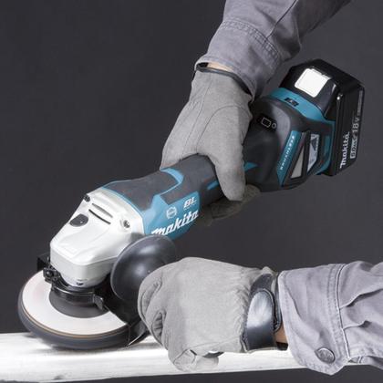 Imagem de Esmerilhadeira Angular 4.1/2" Makita Á Bateria 18V LXT - DGA467RTJ