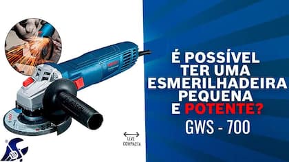 Imagem de Esmerilhadeira Angular 4.1/2 POL 700W GWS 700 BOSCH 