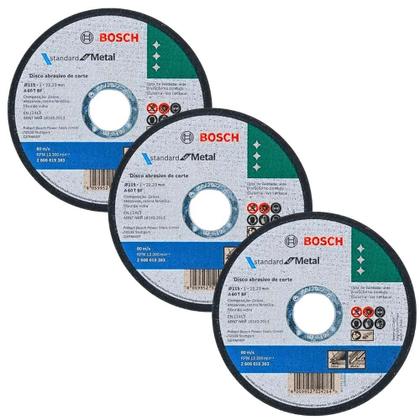 Imagem de Esmerilhadeira Angular 4.1/2 POL 850W GWS850 com 3 Discos e Bolsa Nylon BOSCH