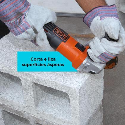 Imagem de Esmerilhadeira Angular 4 1/2 Pol. G650K5 BLACK+DECKER