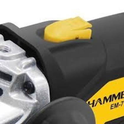 Imagem de Esmerilhadeira Angular 710w Hammer 4.1/2 11000 rpm 220v