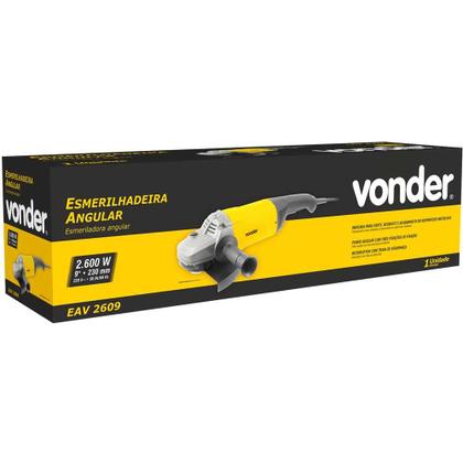 Imagem de Esmerilhadeira Angular 9' EAV 2609 2600W 220V Vonder