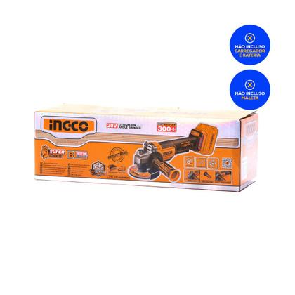 Imagem de Esmerilhadeira Angular Brush Bateria 20V Linha P20S INGCO