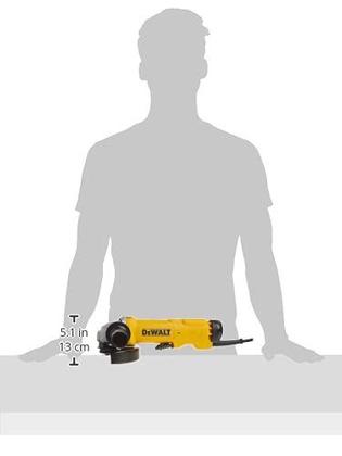 Imagem de Esmerilhadeira angular DEWALT DWE43144N 13A Interruptor de pás de 6 polegadas