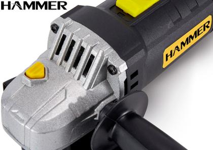 Imagem de Esmerilhadeira Angular Hammer Em-710-1 Preta 710W 220V