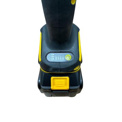 Imagem de Esmerilhadeira Angular Lixadeira 100mm Sem Fio Com 2 Baterias 21V