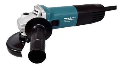Imagem de Esmerilhadeira Angular Makita Mt M9510b Azul-turquesa E Preta 850 W 220 V