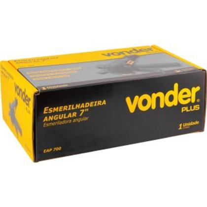 Imagem de Esmerilhadeira Angular Pneumática 7"- 180 mm, EAP 700 Vonder Plus