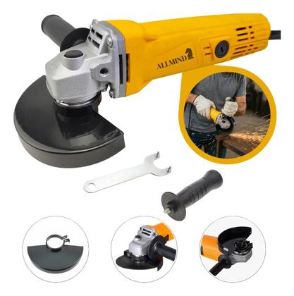 Imagem de Esmerilhadeira Angular Profissional 800w 115mm.