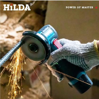 Imagem de Esmerilhadeira Lixadeira Sem Fio Bivolt com Discos de Corte e Bateria 12V Recarregável com Maleta Portátil Organizadora