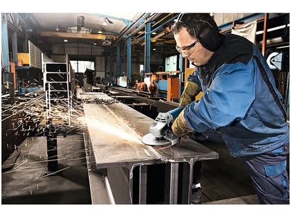 Imagem de Esmerilhadeira Profissional Angular GWS 20-230 para discos de 7(POL) e 9(POL) - Bosch