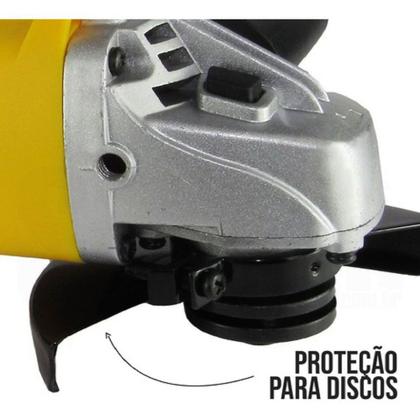 Imagem de Esmerilhadeira titanium 110v/220v + jogo soquetes 40pçs