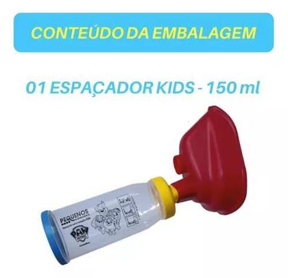 Imagem de Espaçador De Medicamento Aerosol Infantil Inalação - PATRULHA CANINA 