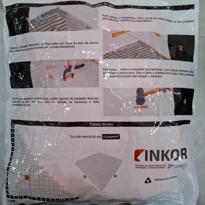 Imagem de Espaçador e Nivelador de Pisos Inkor 1,5mm 100 Unidades