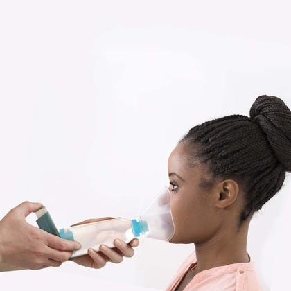 Imagem de Espacador Medicamento Bombinha Asma HC189 3 Tamanhos -