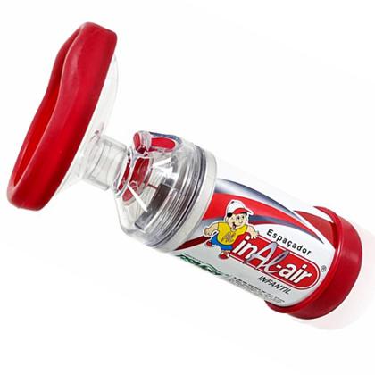 Imagem de Espaçador Melhora A Respiração Criança Bronco Dilatador