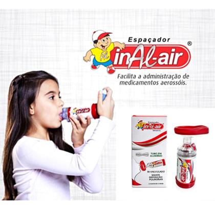 Imagem de Espaçador Melhora A Respiração Criança Bronco Dilatador
