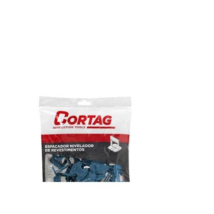 Imagem de Espacador Nivelador Cortag Eco 1,0Mm Azul Com 50Pecas 61334