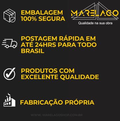 Imagem de Espaçador P/ Ferragens Circular Roseta Universal 25mm 300un