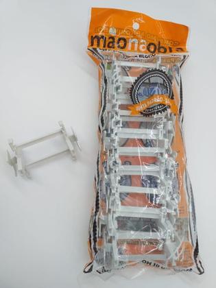 Imagem de Espaçador para Bloco de Vidro 5mm 10un - Branco