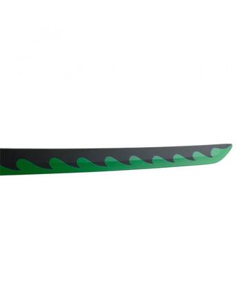 Imagem de Espada Decorativa Lâmina Verde Guarda Estrela Japonesa Katana 100cm