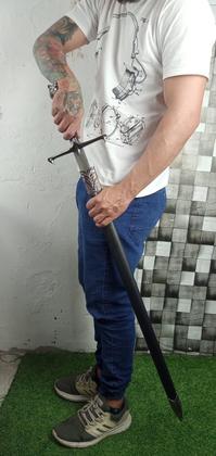 Imagem de Espada Garra Longa Jon Snow Game Of Thrones C/Bainha