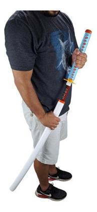 Imagem de Espada Katana Demon Slayer Mitsuri Kanroji Em Aço Decorativa