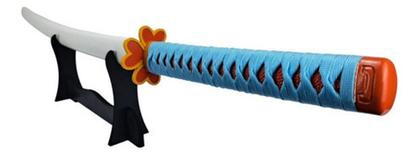 Imagem de Espada Katana Demon Slayer Mitsuri Kanroji Em Aço Decorativa