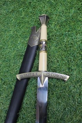 Imagem de Espada Stark Gelo Winter Is Coming Game Of Trones Com Bainha