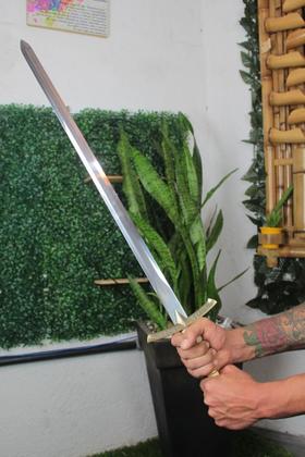 Imagem de Espada Stark Gelo Winter Is Coming Game Of Trones Com Bainha