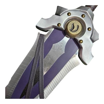 Imagem de Espada Warcraft Em Aço Com Suporte De Parede