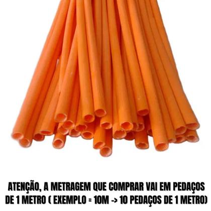 Imagem de Espaguete Acrílico 8mm Proteção e Isolamento Fios Cabos