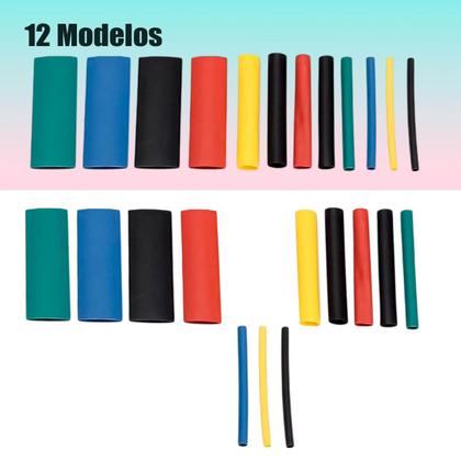Imagem de Espaguete Termo Retrátil com Caixa Organizadora Ideal para Eletrônica