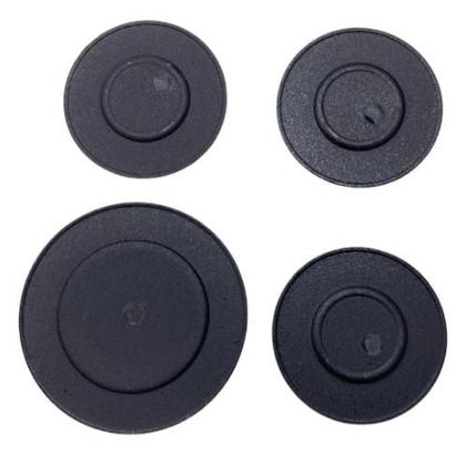 Imagem de Espalhador De Chama Preto Para Fogão Cooktop Fischer 4 Bocas